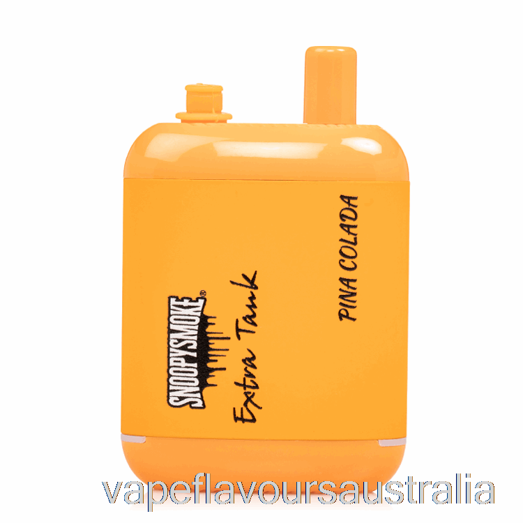 Vape Nicotine Australia Snoopy Smoke Extra Tank 2 15000 Disposable Pina Colada